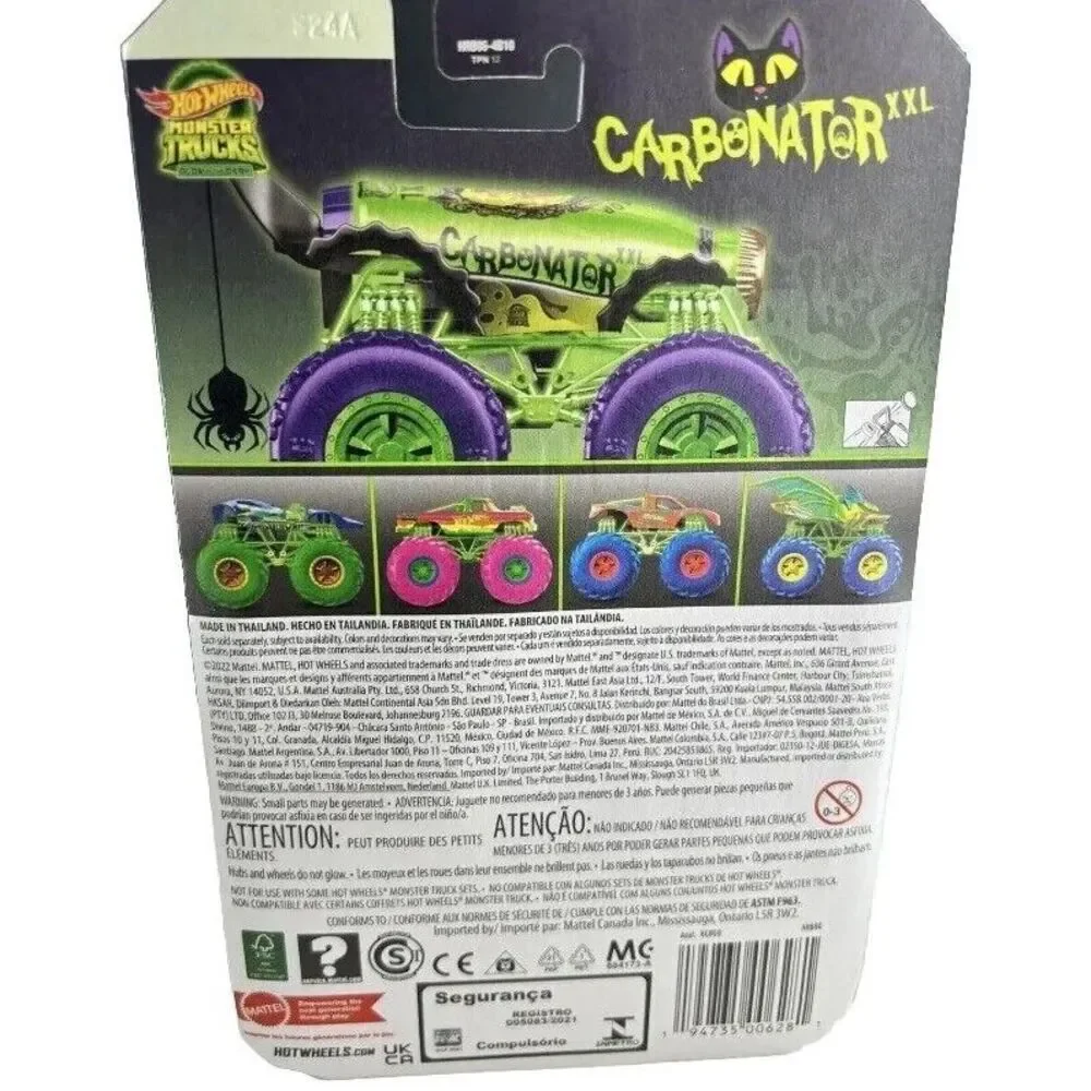 Hot Wheels 2023 (Monster Trucks) Glow In The Dark‎ -  